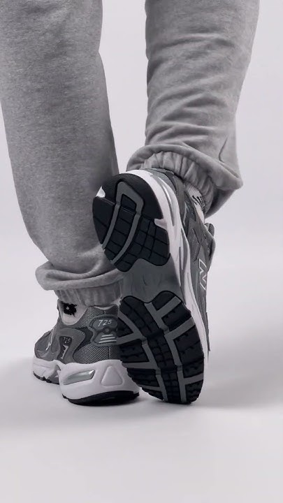 Мужские кроссовки замша текстиль New Balance 725 Dark Gray White, кеды ...