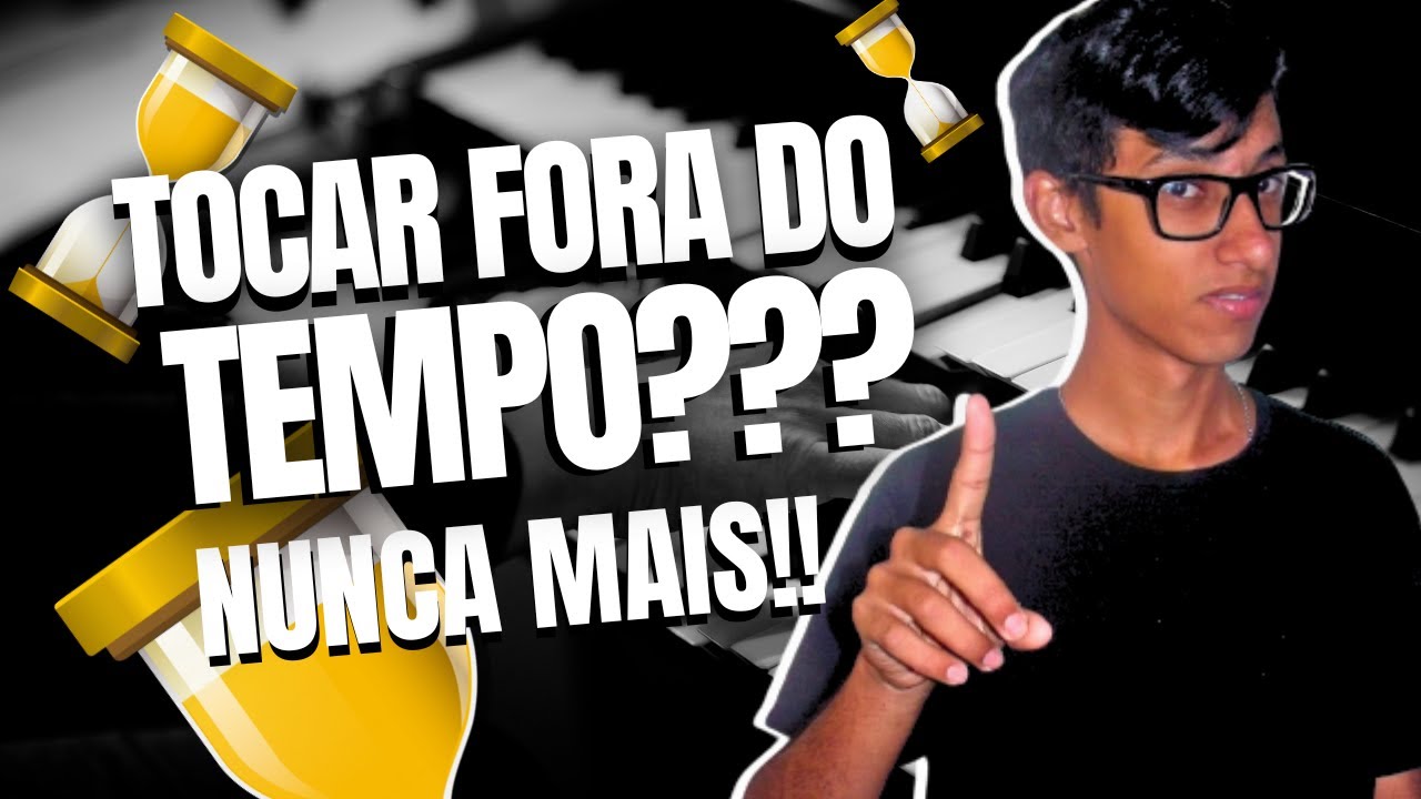 Como tocar no TEMPO CERTO | Aula de Teclado (Iniciante)