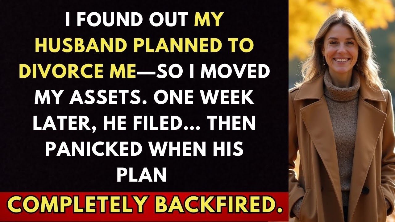 I Found Out My Husband Planned To Divorce Me—So I Moved My Assets  One Week Later…