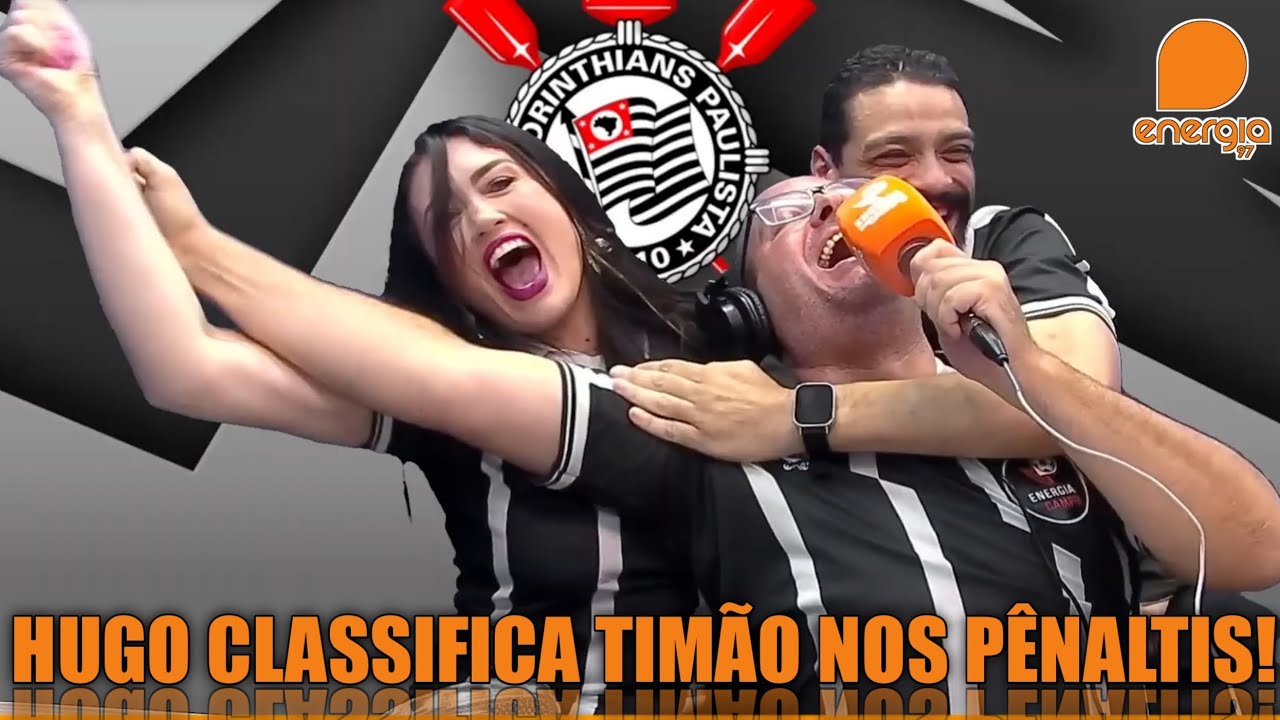 REAÇÕES DA ENERGIA 97! HUGO SOUZA PEGA PÊNALTI E CLASSIFICA CORINTHIANS PARA SEMIFINAL DO PAULISTÃO 