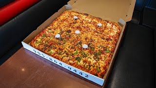 THE GIANT FOUR-PERSON TEAM PIZZA CHALLENGE...WITHOUT FOUR PEOPLE | CANADA '22 EP.7 | BeardMeatsFood