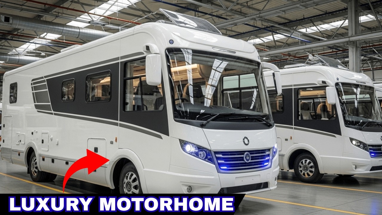 Inside a Modern Motorhome Factory — How Luxury Campers Are Built |Full Process