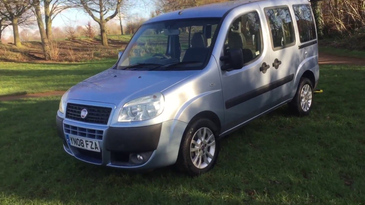 2008 FIAT DOBLO 1.4 MOBILITY VEHICLE ONLY 24000MILES,FULL