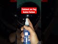 Helmet पर Fog नहीं जमेगा #shorts