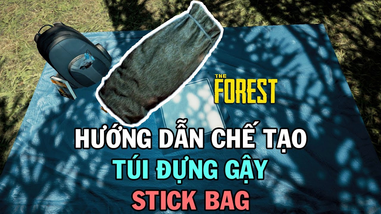 how to make stick bag the forest
