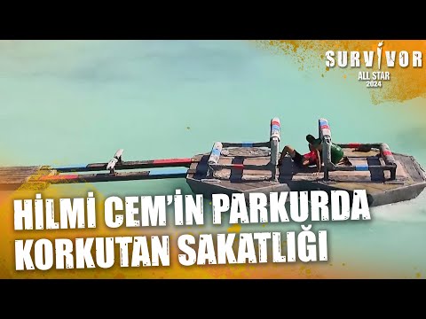 Hilmi Cem Parkurda Sakatlık Yaşadı | Survivor All Star 2024 56. Bölüm