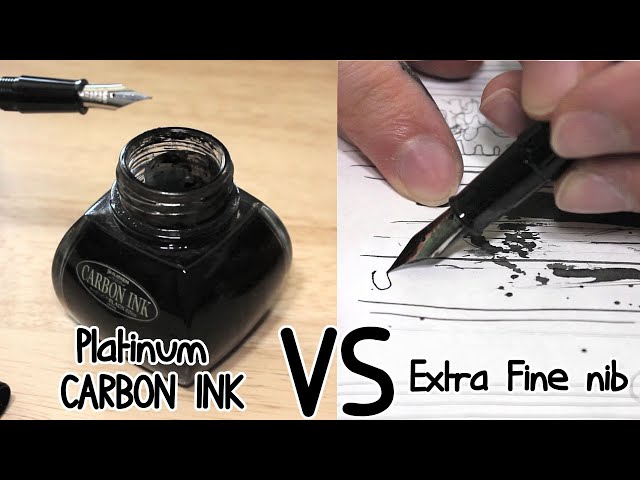 Platinum Carbon Black Ink - My Favourite Waterproof Ink // My Thoughts 