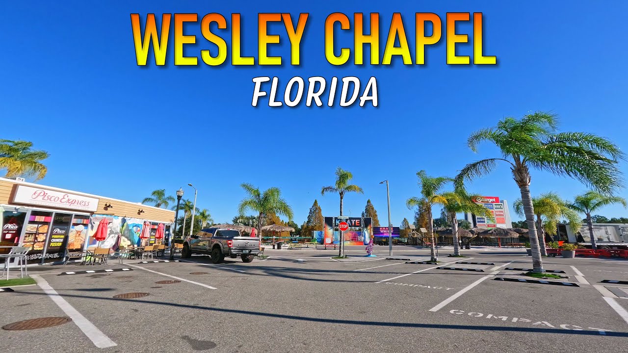 Wesley Chapel Florida Driving Through