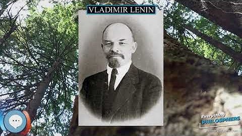 Vladimir Lenin 👩‍🏫📜 Everything Philosophers 🧠👨🏿‍🏫