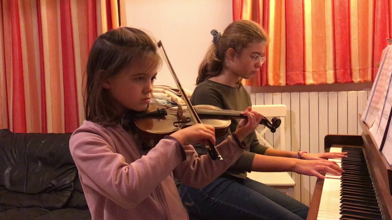 Polonaise de Andrea Holzer-Rhomberg - Eléonore Violon et Emilie piano