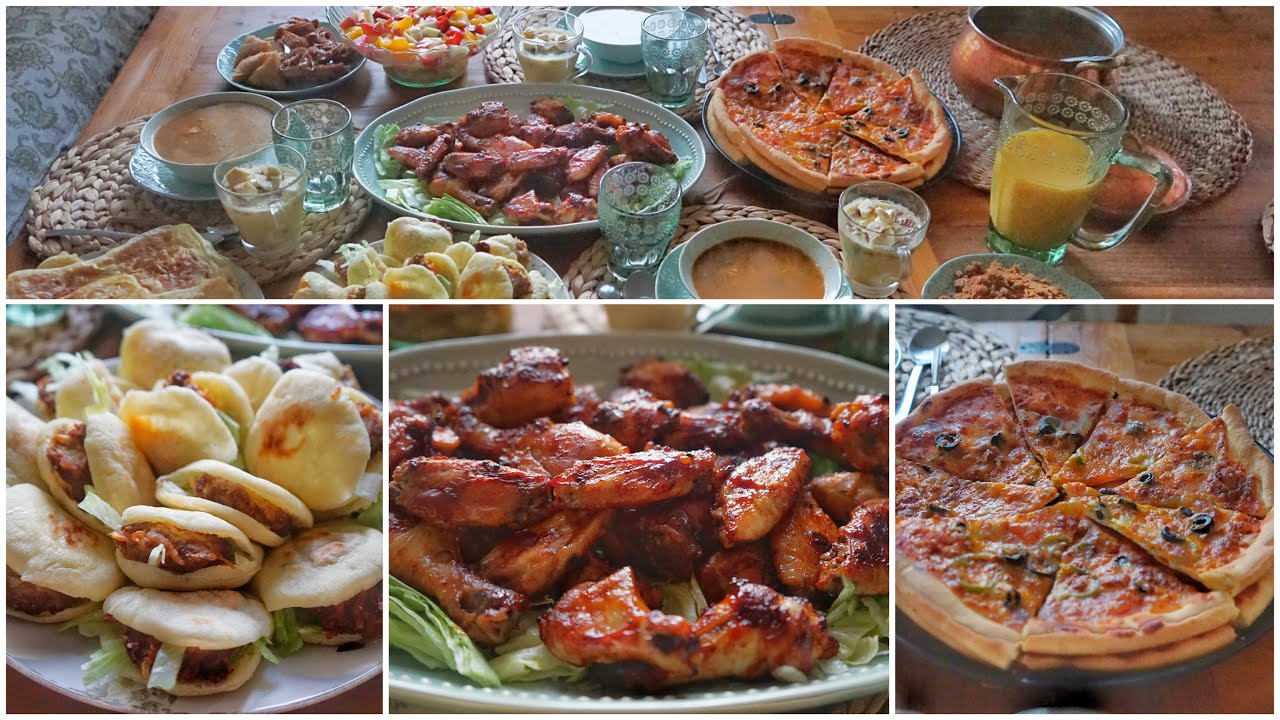 إفطار اليوم الثاني عشر من رمضان 2023: كفتة عراقية جوانح باربكيو بطبوط بيتزا سلطة فواكه مسمن و حريرة