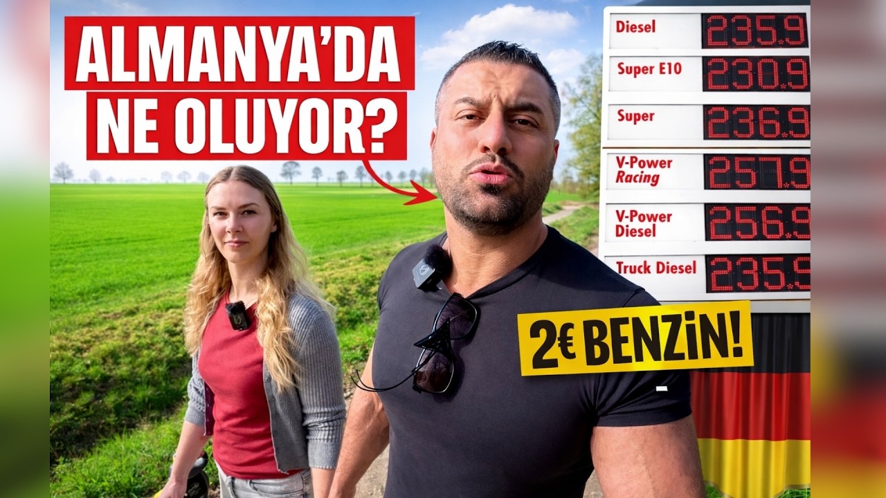 Almanya’ya Neler Oluyor? Benzin 2€’yu Geçti… Gitme Vakti Geldi mi?