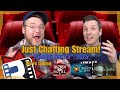 Live Just Chatting Stream | Hazbin Hotel + Mighty Nein + Frankenstein