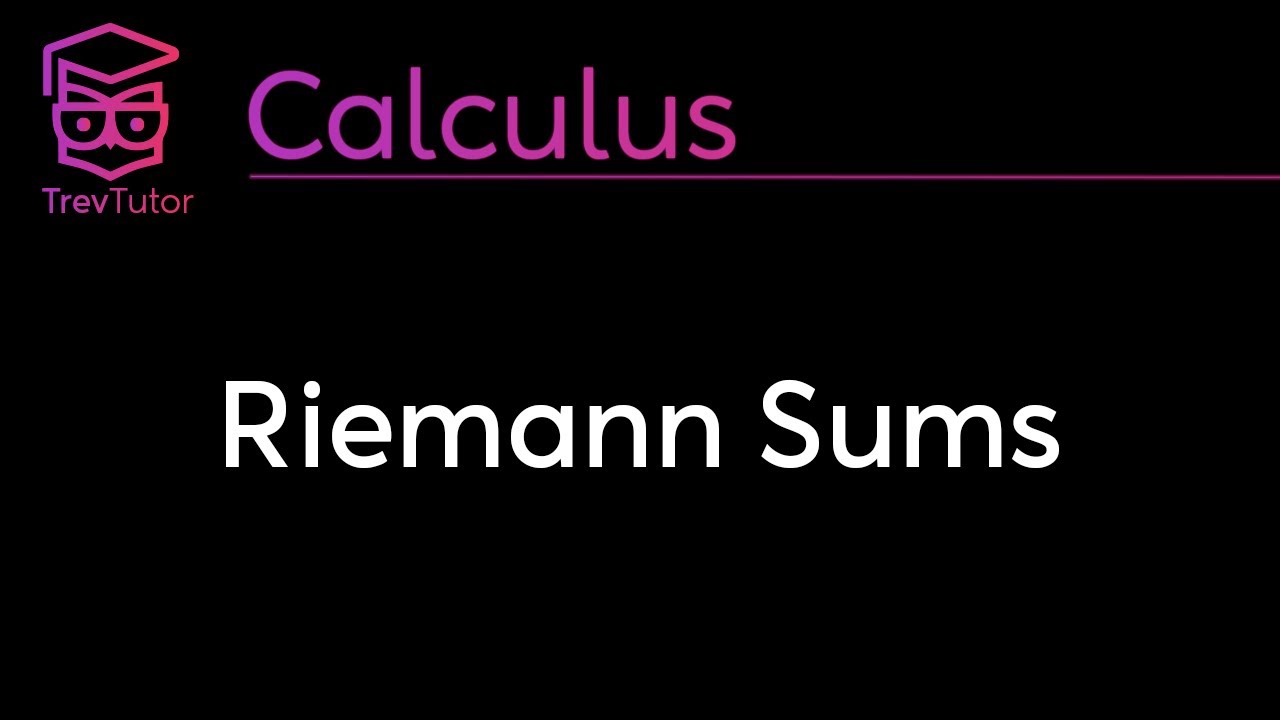 [Calculus] Riemann Sums - YouTube