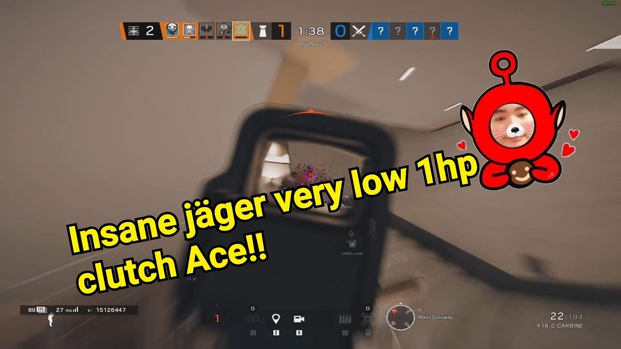 insane 1hp clutch Ace - rainbow six siege - YouTube
