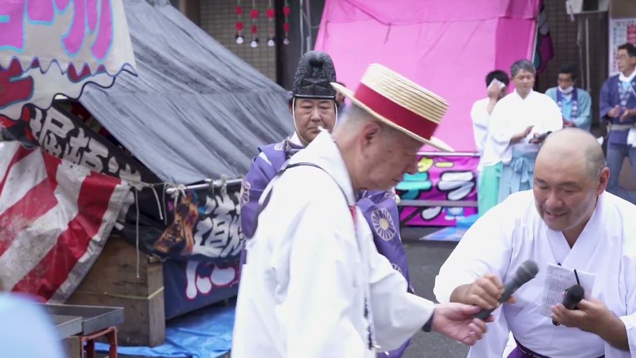 六郷神社　令和7年　例大祭　式典　宮出し