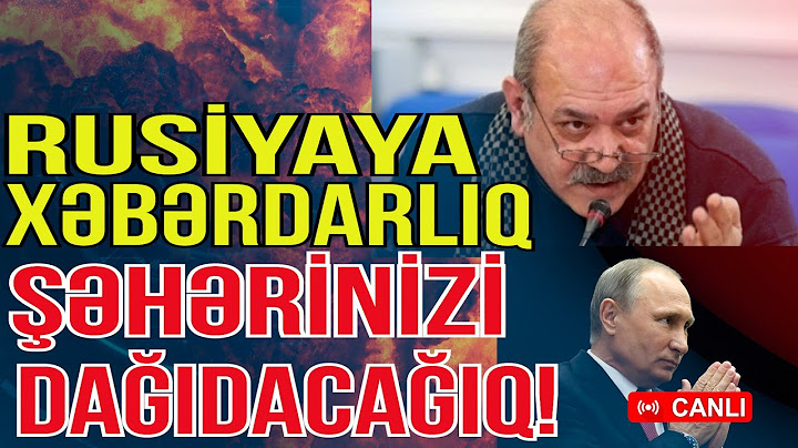Rusiyaya SƏRT XƏBƏRDARLIQ - Bu şəhərinizi dağıdacağıq! - Gündəm Masada - Media Turk TV