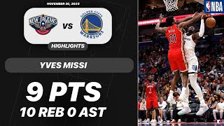 Yves Missi vs Golden State Warriors | 9 PTS 10 REB 0 AST | NBA 11-30-2025 Highlights