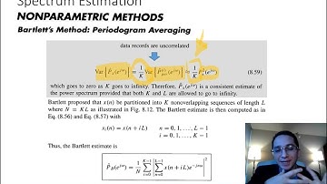 Understanding Consistent Non-Parametric Spectral Estimation: Insights into Bartlett & Welch Methods