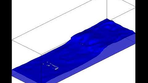 dam break flow with obstacle