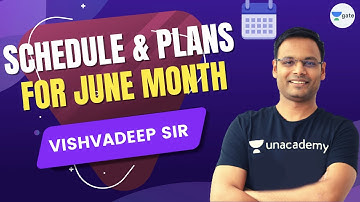 Schedule & Plans for June Month | GATE 2022 #VishvadeepGothi
