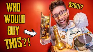 I bought a bunch of weird expensive things online!