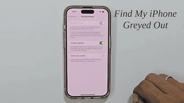 Find My iPhone Greyed Out? Fix It Now! (Easy Solution)