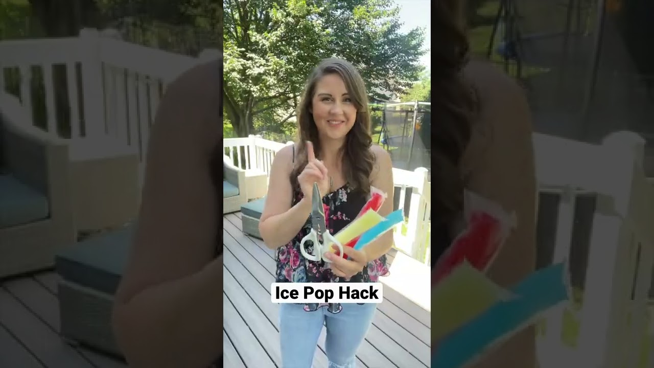 Easiest Way To Open Ice Pops! 