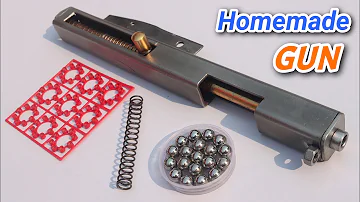 My New Homemade Single Shot Pistol using bamboo stick | How to make gun at home Part-1