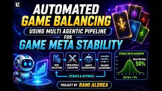 Penyeimbangan Game Otomatis menggunakan Pipeline Multi Agen untuk Stabilitas Meta Game oleh Rami Aldrea