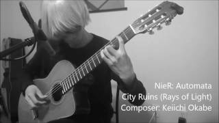 NieR: Automata - City Ruins (Rays Of Light) Guitar Cover chords