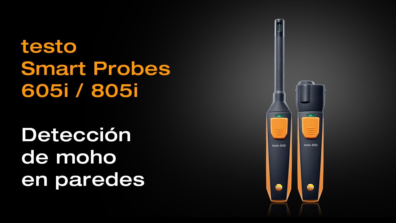 Testo 805i y 605i - Detección de moho con termohigrómetros para smartphone. | Be sure. Testo camera iphone 8 plus apk