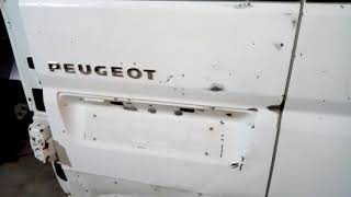 Ремонт кузова peugeot Boxer.