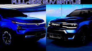 FULL SIZE SUV BATTLE! - 2024 DODGE DURANGO VS 2024 CHEVROLET TAHOE