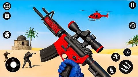 Real Commando Secret Mission Banduk Wala Game - Android GamePlay #2