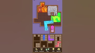 Puzzle Cats l Gameplay Walkthrough (Android and İOS) #games #gameplay#mobilegame#shortsvideos
