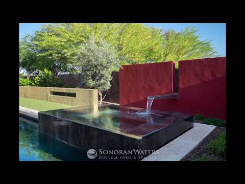 Resort Style Modern Pool & Landscape in Scottsdale AZ