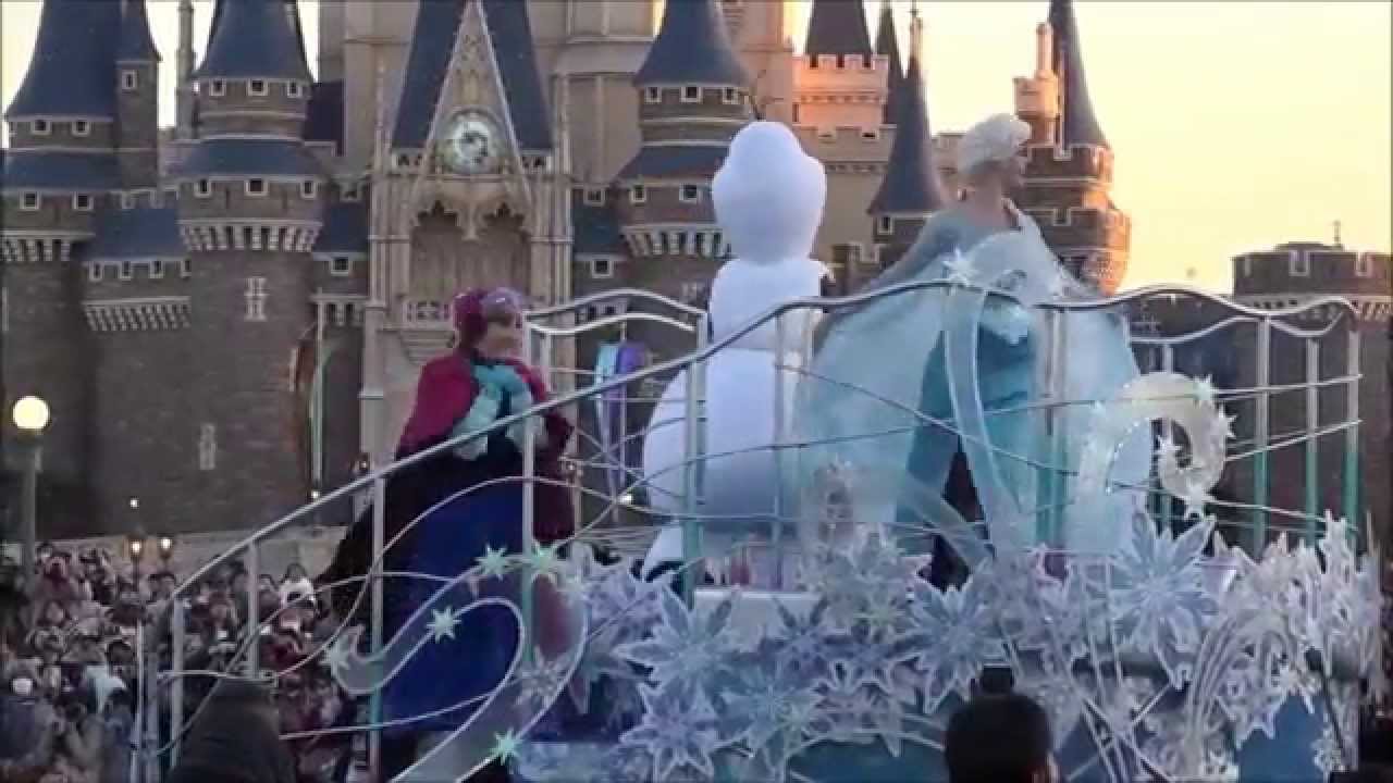 東京ディズニーランド パレード アナと雪の女王 Youtube