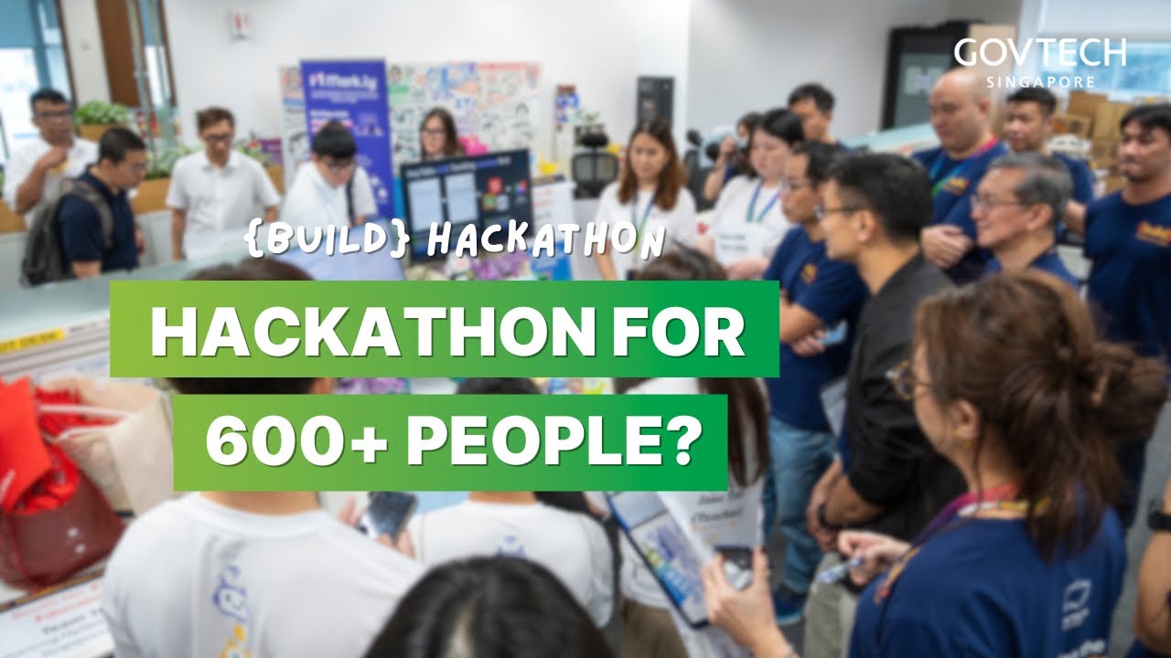 GovTech’s First Ever {build} Hackathon | Event Highlights - YouTube