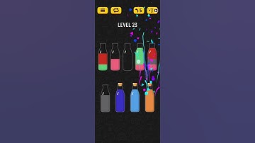 Soda Sort Puzzle Level 23 Walkthrough Solution Android/iOS