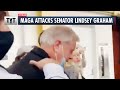 Lindsey Graham Attacked by Trump Supporters in Airport