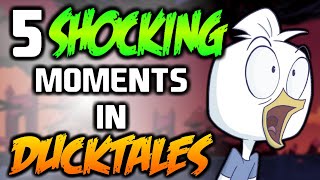 5 SHOCKING MOMENTS IN DUCKTALES - Ducktales