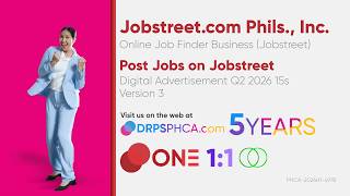 Post Jobs on Jobstreet Digital Ad Q2 2026 15s (Philippines, Version 3) [1:1/ST]
