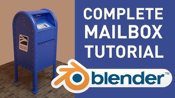 Create A Mailbox In Blender [Complete Tutorial]