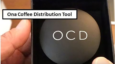 OCD V3  ONA Coffee Distribution Tool