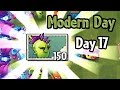 Plants vs Zombies 2 - Modern Day - Day 17: Dusk Lobber