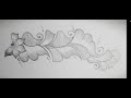 Simple mehandi design || Arabic mehandi design || Easy pencil mehandi design ||
