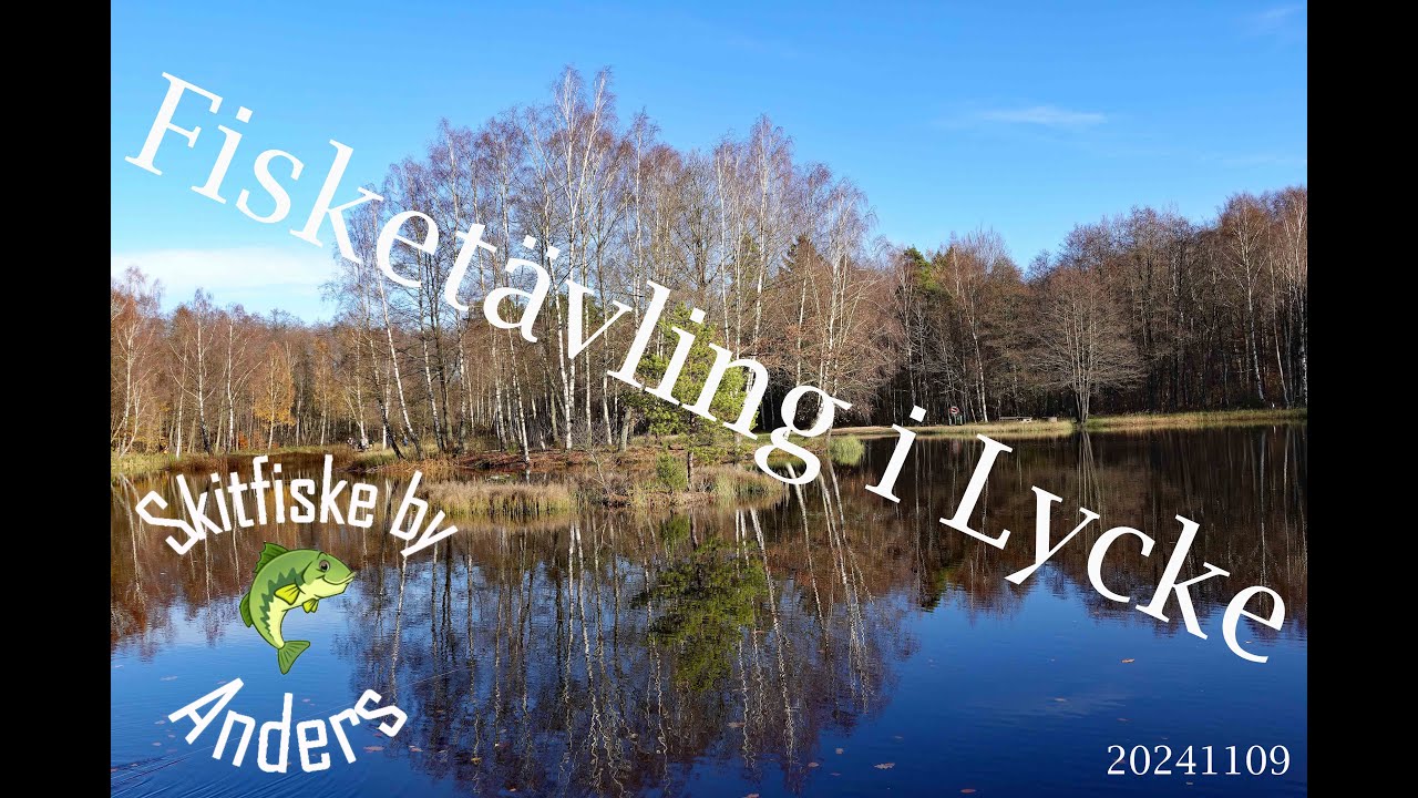 Fisketävling i Lycke