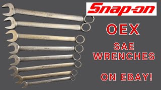 Snap-On OEX Combination Wrench Set Transformation — From Grimy to Gorgeous! Ready For Ebay