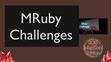 RubyConf Taiwan 2016 -- Building maintainable command-line tools with MRuby by Eric Hodel